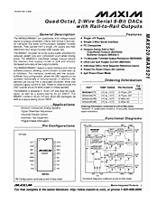 DataSheet MAX521A pdf